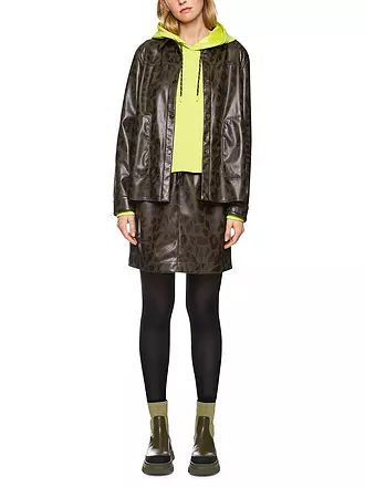 MARC CAIN | Bluse in Lederoptik | 